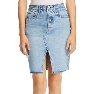 Rag & Bone Jean Suji Denim Pencil Skirt Lexi Sz 31